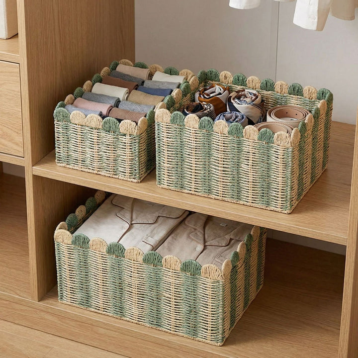 Storage basket in classic design Kalsten