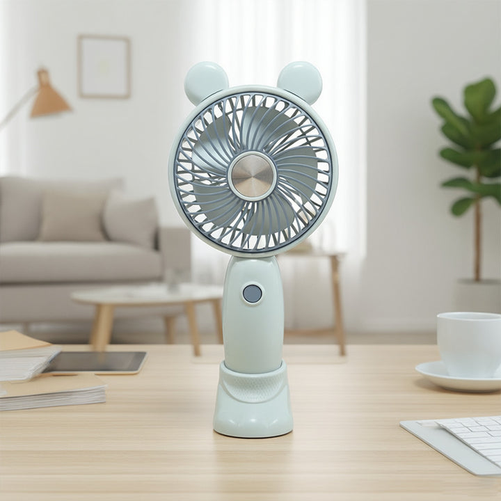 Ladies Portable Mini Fan with Cute Animal Design Kalsten