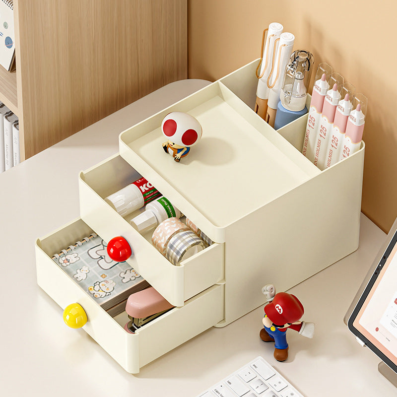 Stylish Two-Drawer Storage Organizer Kalsten