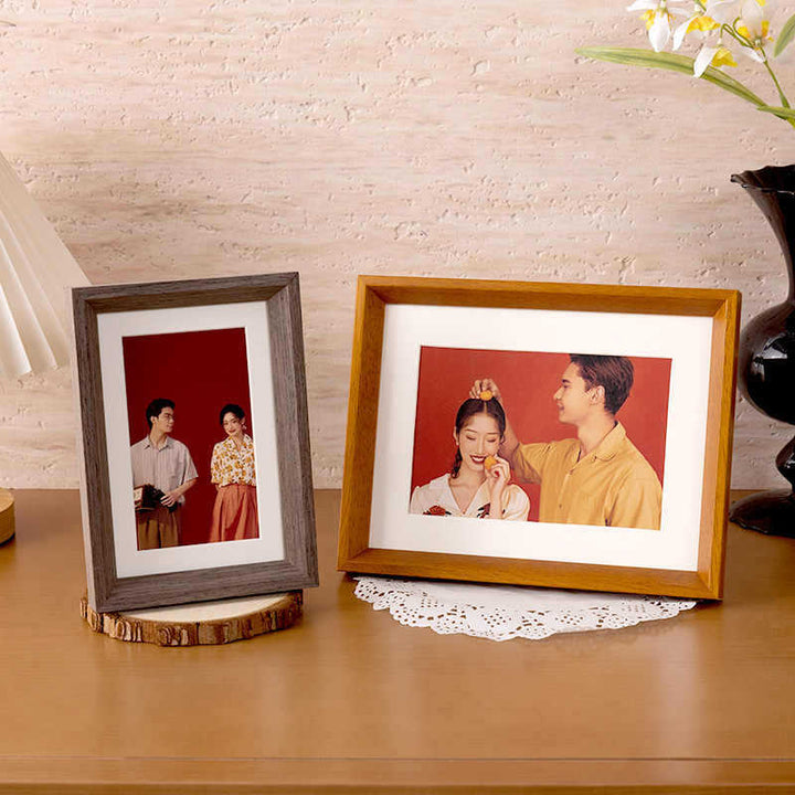 Elegant Natural Wood Photo Frame