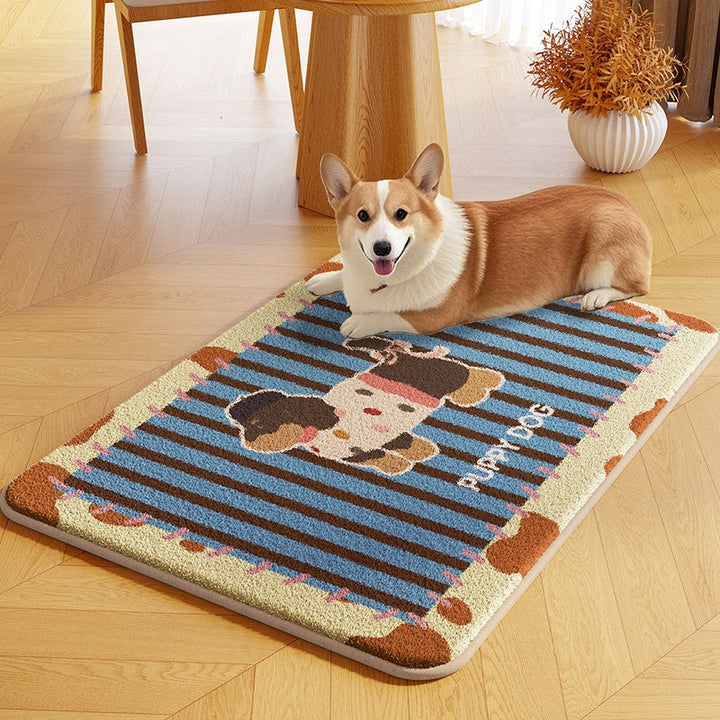 Cat-Themed Non-Slip Bath Mat for Bathroom