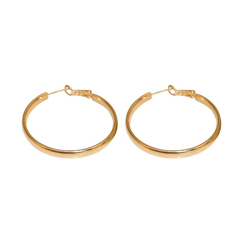 Elegant and Minimalistic Hoops Made of High-Quality Stainless Steel Kalsten