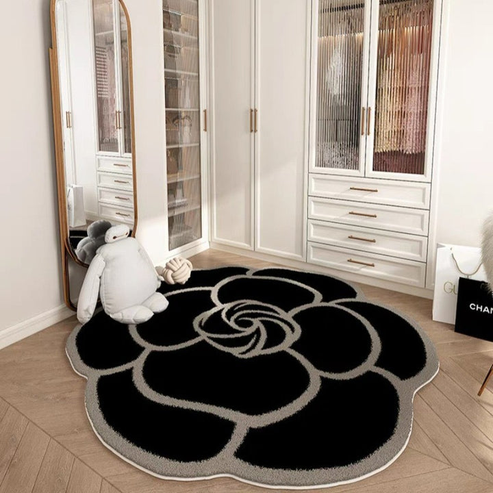 Floral Shaped Area Rug Kalsten