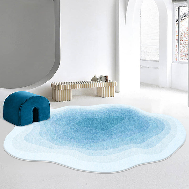 Organic Shaped Area Rug