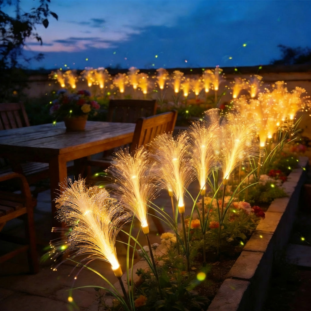 Decorative Fiber Optic Solar Garden Stake Lights Kalsten