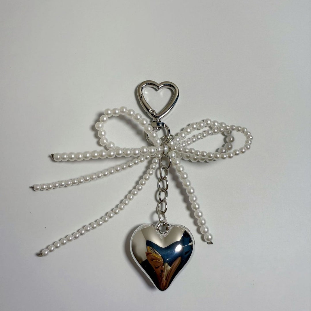 Decorative Heart Charm Keychain kalsten