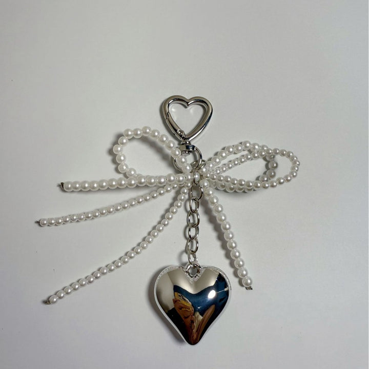 Decorative Heart Charm Keychain kalsten