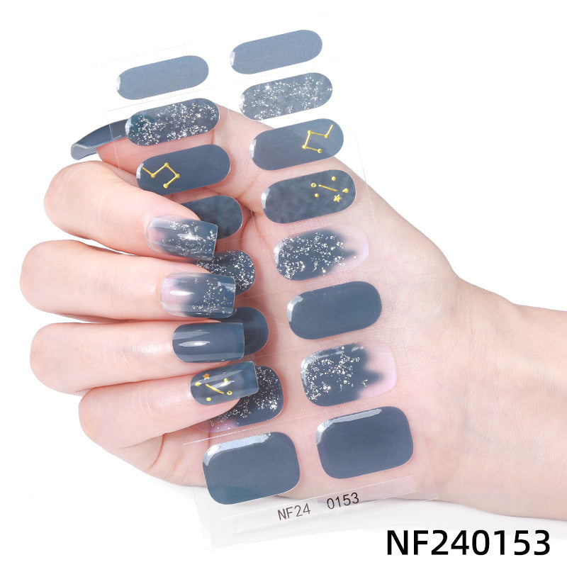 Elegant French Tip Nail Wraps