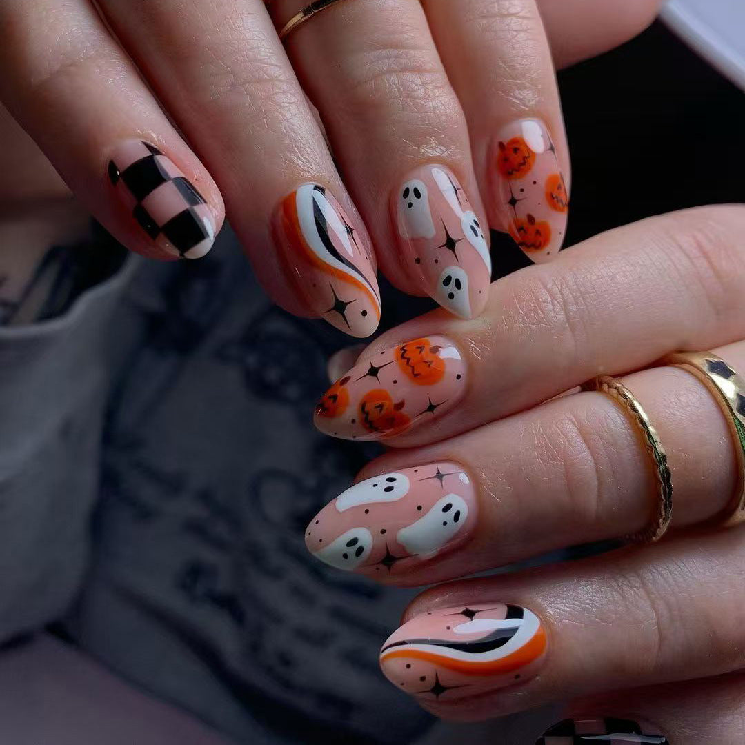 Halloween Themed Press-On Nails