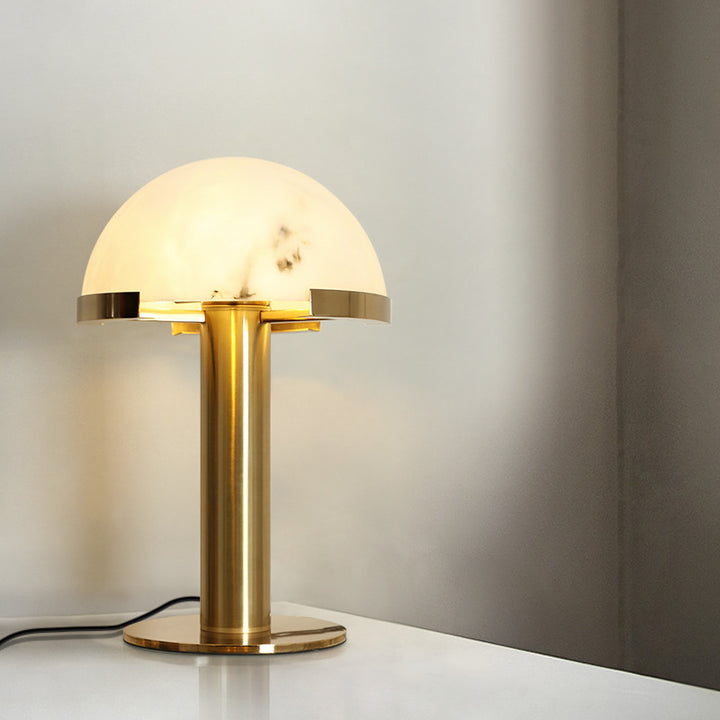 Modern Marble Dome Table Lamp
