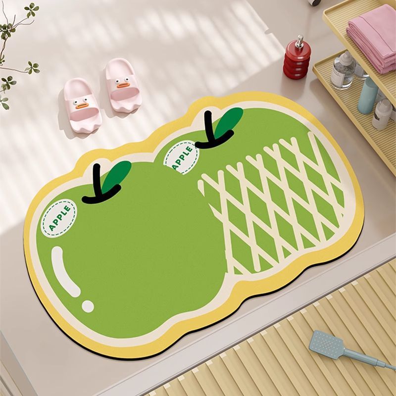 Playful Fruit-Shaped Kalsten Bath Mat