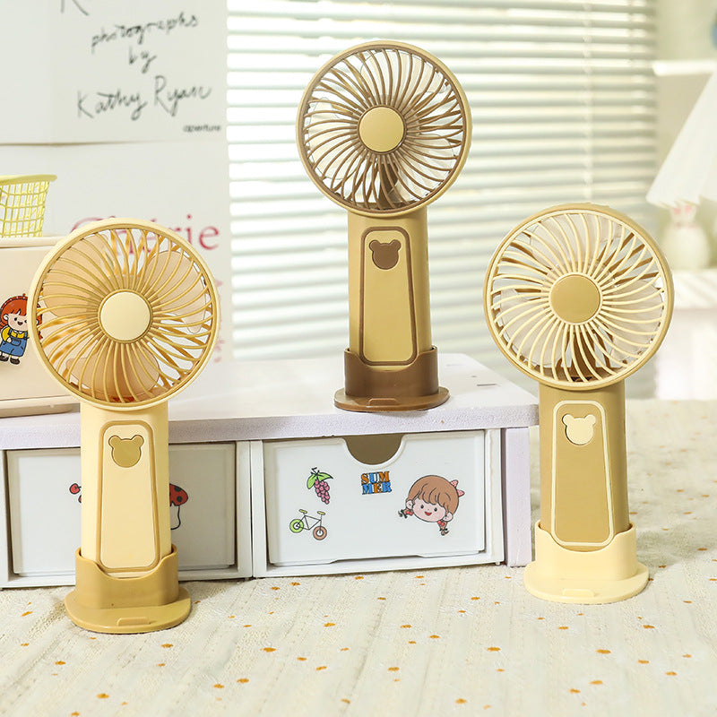 Women's Portable Mini Fan with Flexible Mount and USB Connection Kalsten