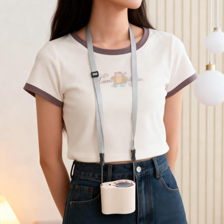 Women's Portable USB Mini Fan with Folding Clip Kalsten