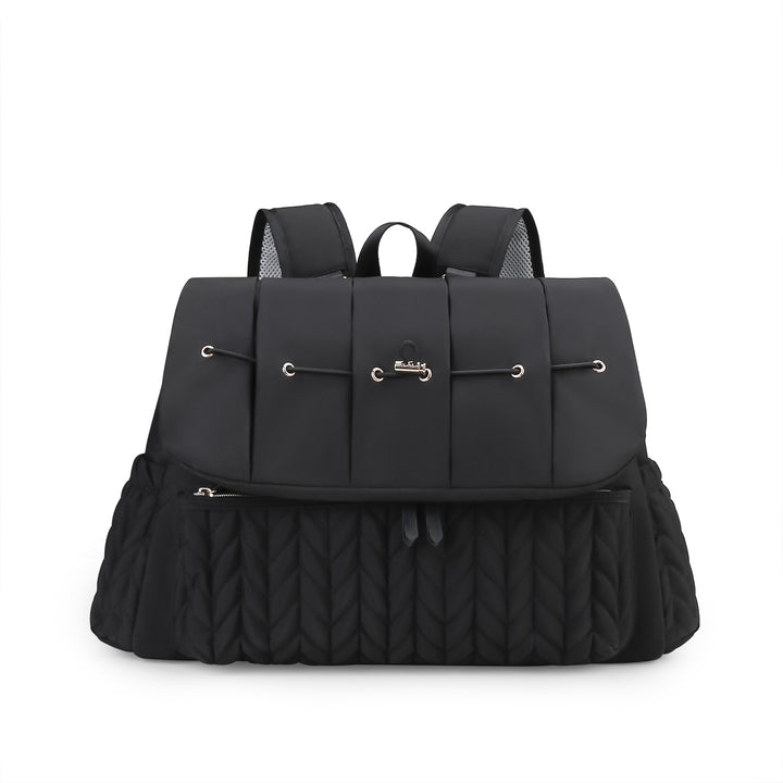 Fashionable backpack with braided design Kalsten