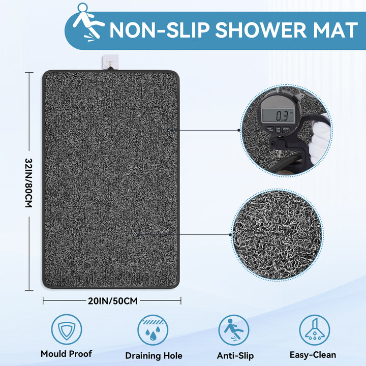 Quick-Drying Shower Mat