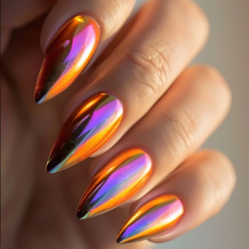 Elegant Stiletto-Shaped Press-On Nails Kalsten