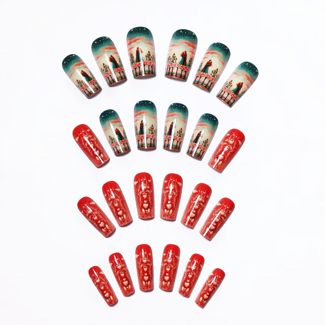 Romantic Scenic Nail Art Kalsten
