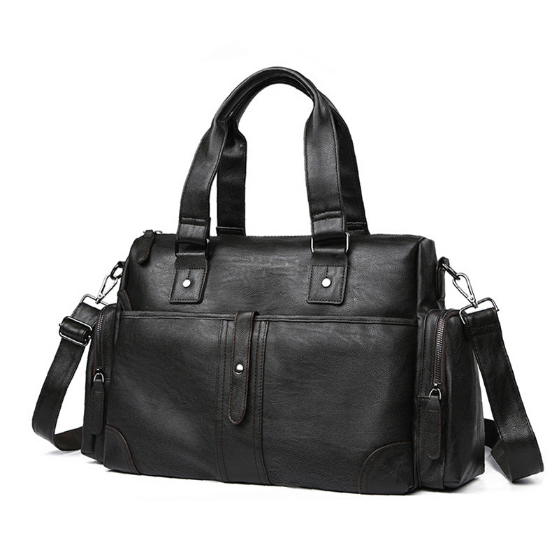 Premium Leather Travel Duffel Bag kalsten