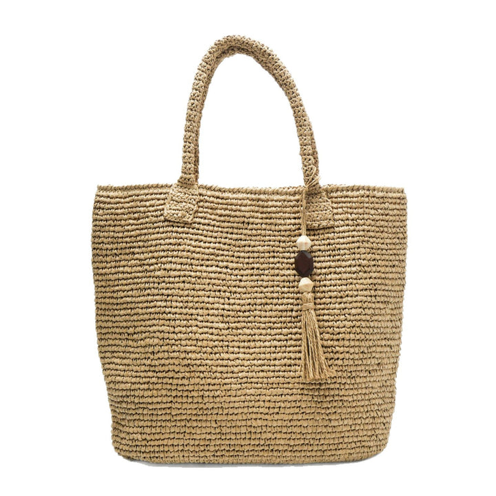 Braided natural material bag Kalsten