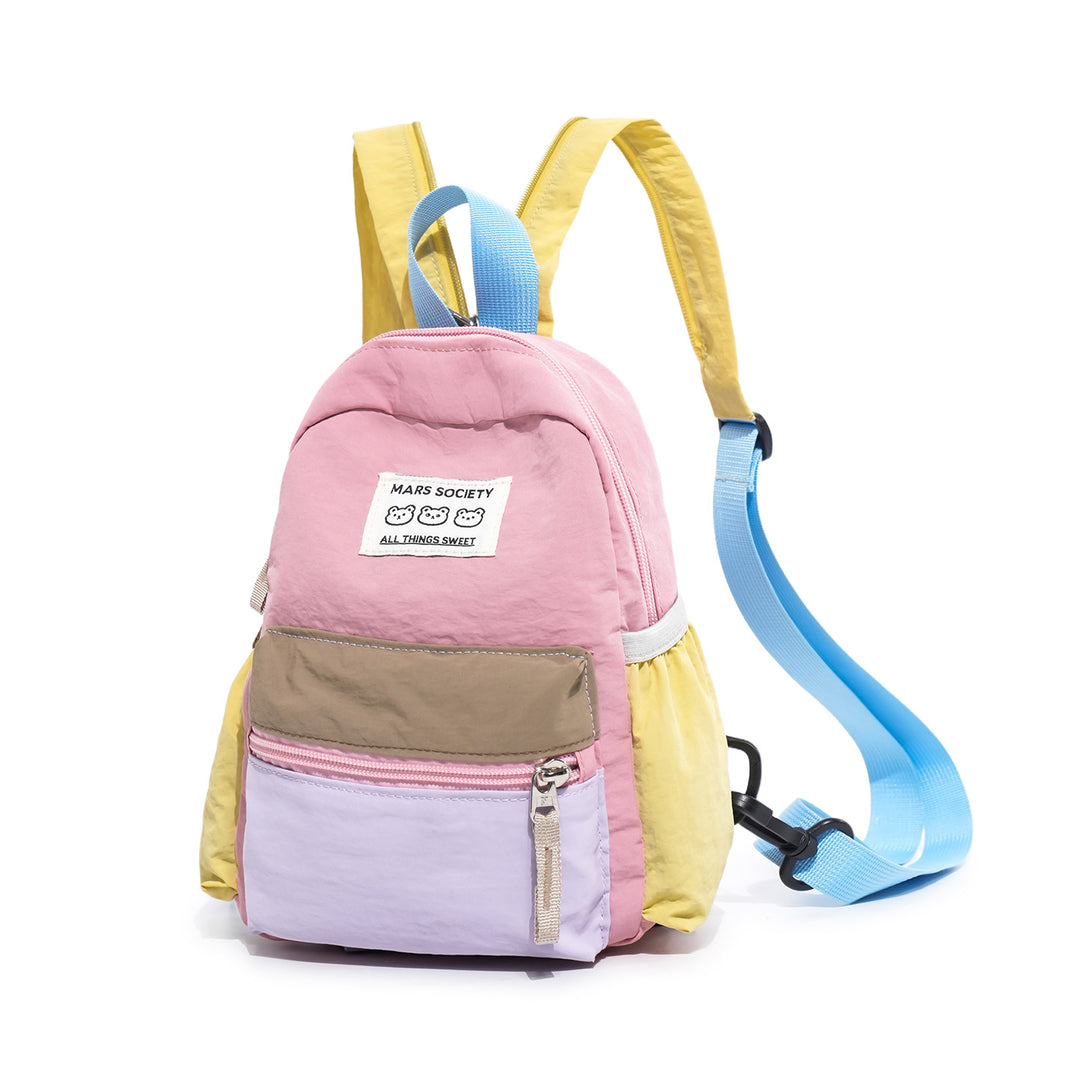 Color-Block Casual Backpack Kalsten