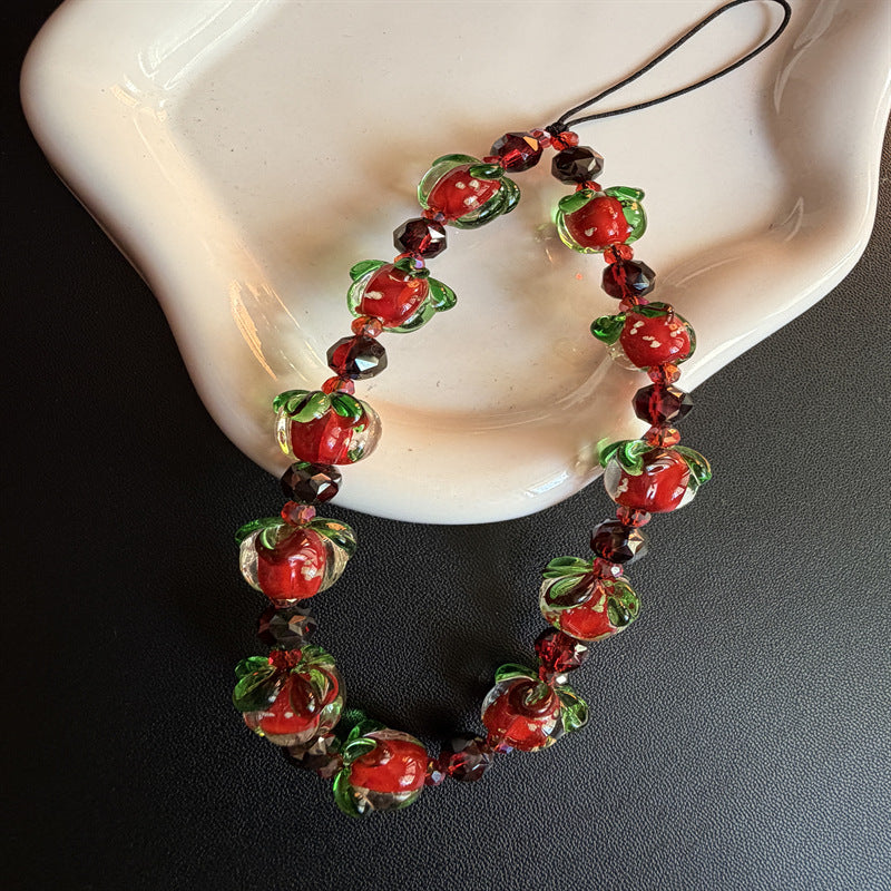 Handmade Glass Beaded Necklace Kalsten