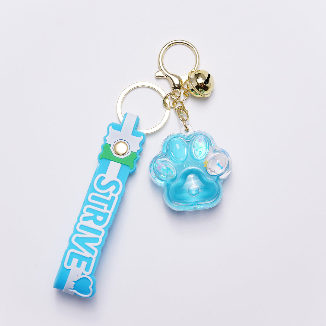 Unisex keychain with glittering design Kalsten