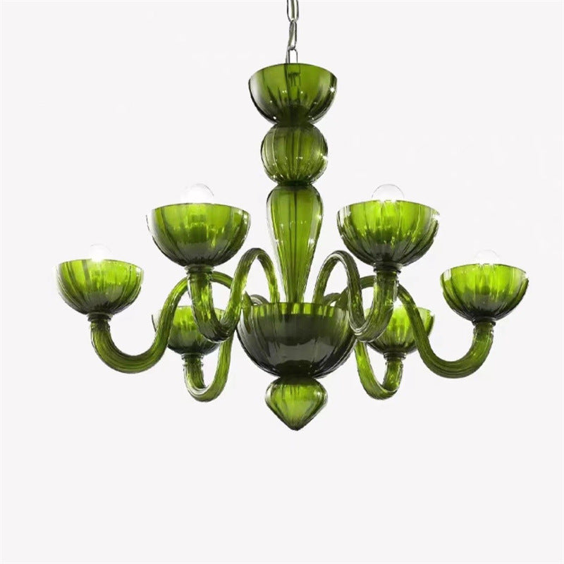 Elegant Glass Chandelier