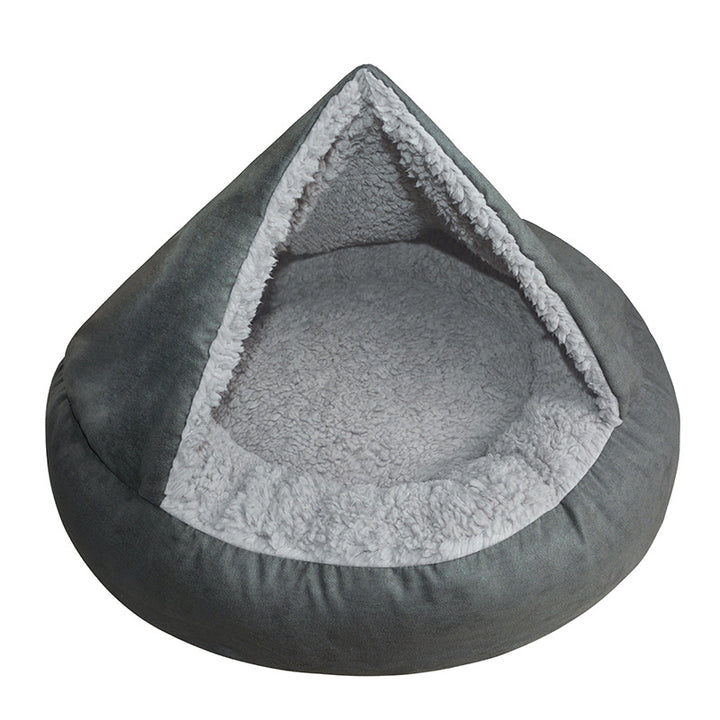 Cozy Triangle-Shaped Dog Bed