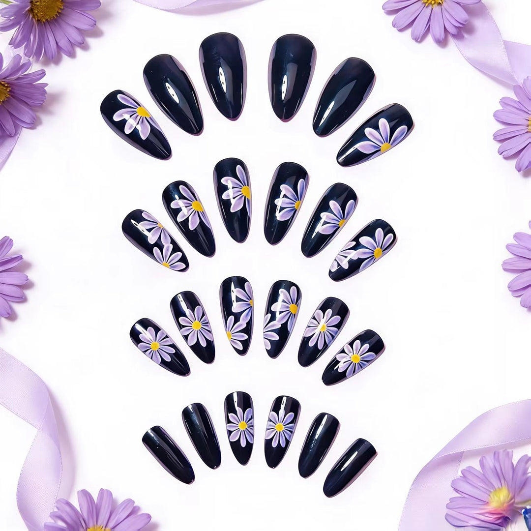 Artistic Floral Nail Art Kalsten