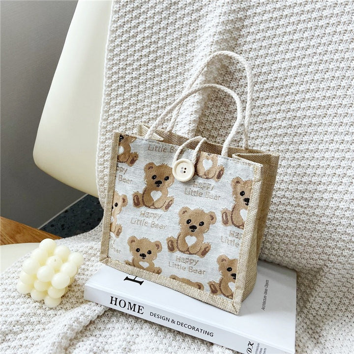 Shoulder bag with sweet bear motif Kalsten