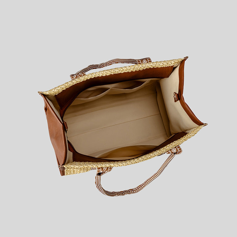 Artisan Woven Beach Tote