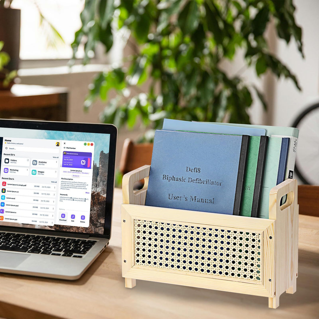 Rectangular Woven Storage Basket Kalsten