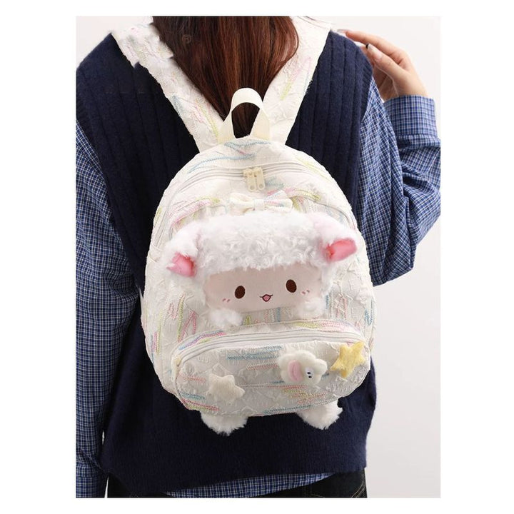 Cute Plush Animal-Themed Backpack Kalsten