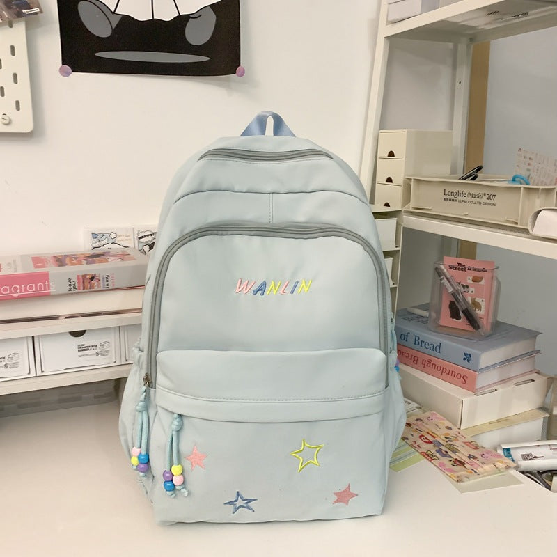 Playful Star-Embellished Backpack Kalsten
