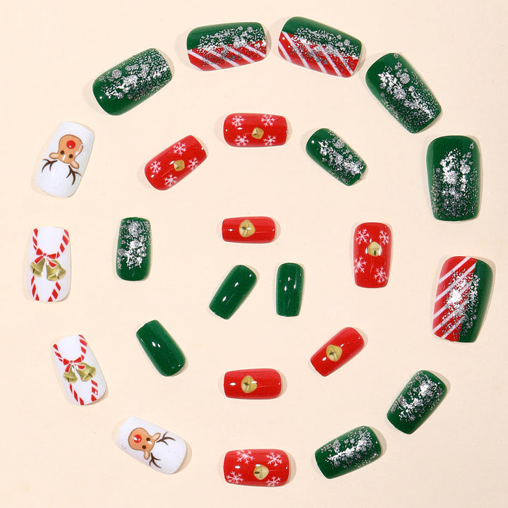 Festive Holiday Nail Art Set Kalsten