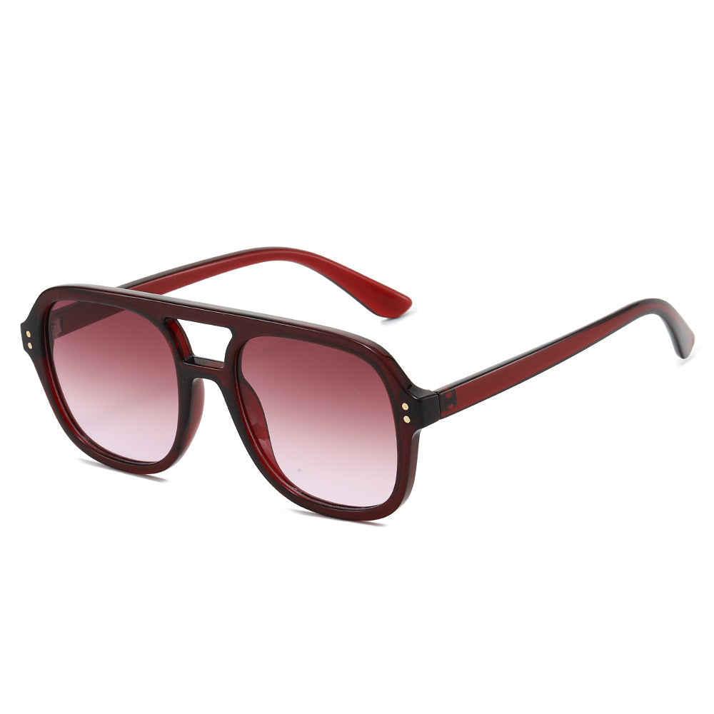 Bold Geometric Frame Sunglasses Kalsten