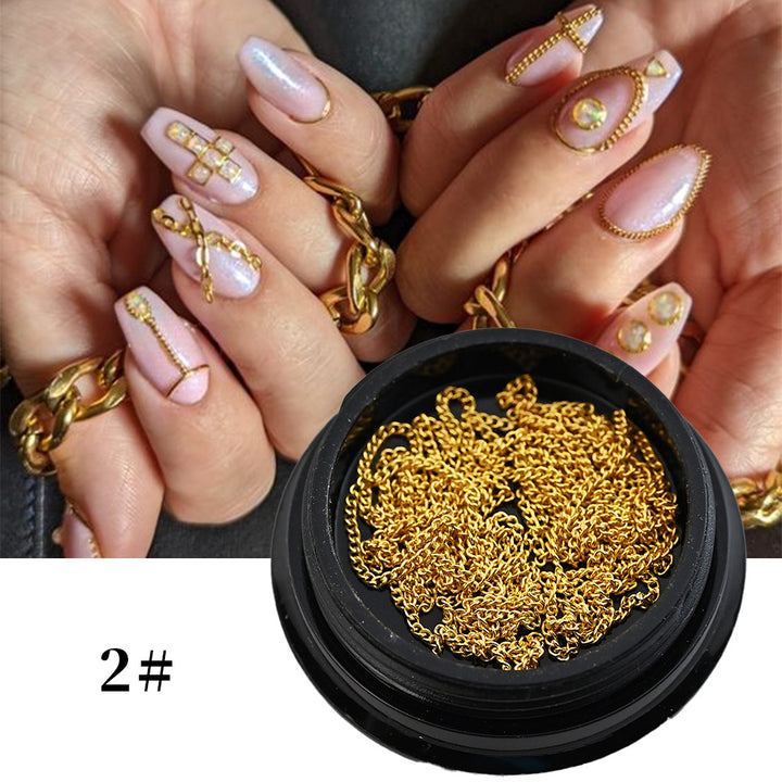 Decorative Nail Art Chain