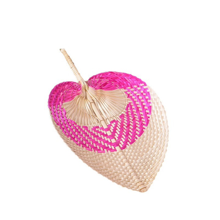 Handcrafted fan with colorful details Kalsten