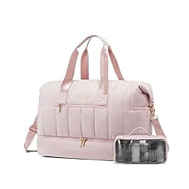 Fashionable and Practical Leisure Tote Bag with Detachable Cosmetic Pouch Kalsten