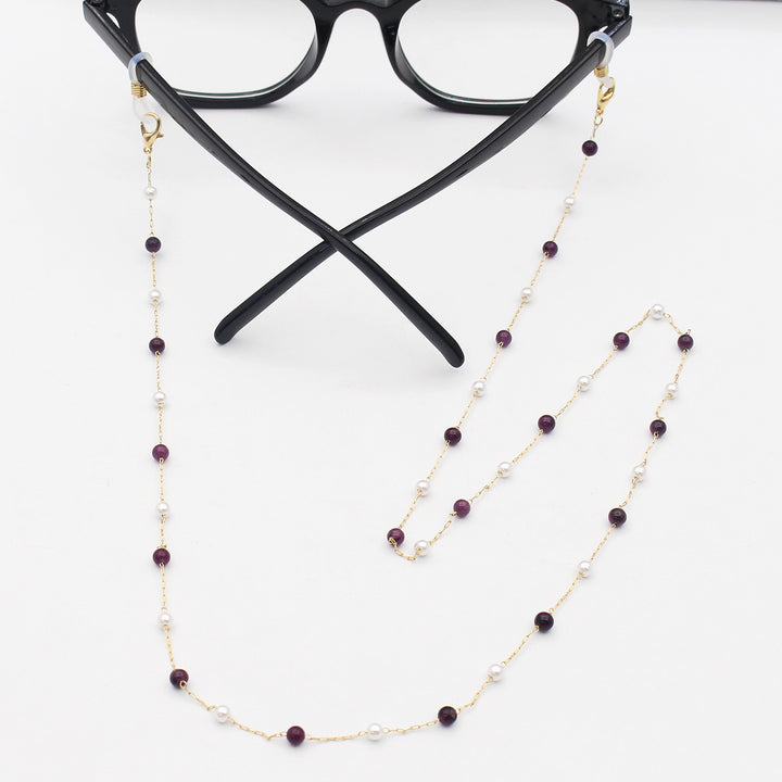 Elegant Multi-Color Eyewear Chain Kalsten