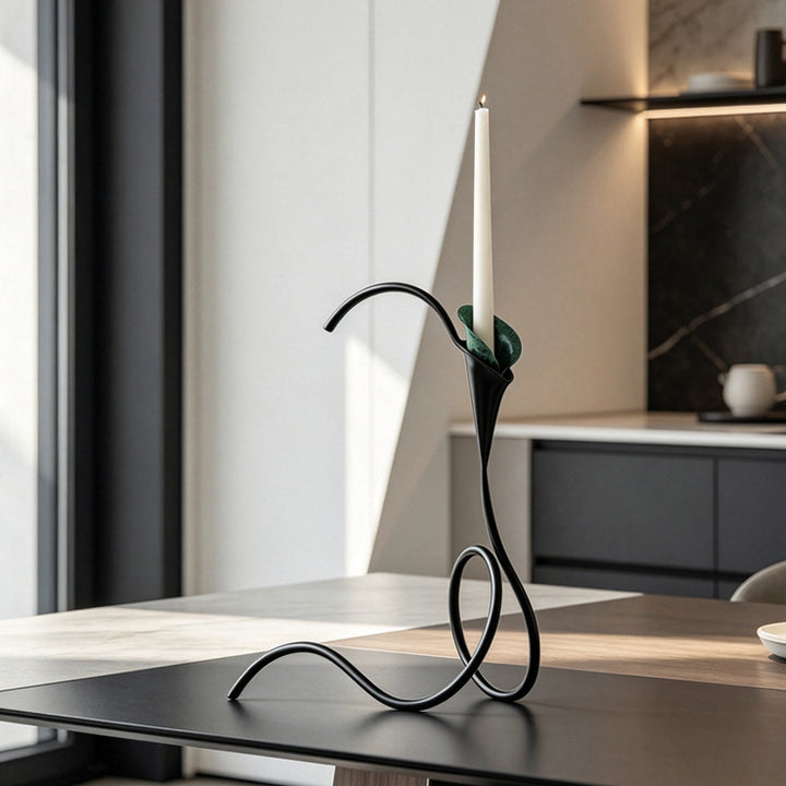 Sculptural Floral Decorative Stand