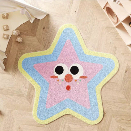 Star-Shaped Soft Area Rug Kalsten