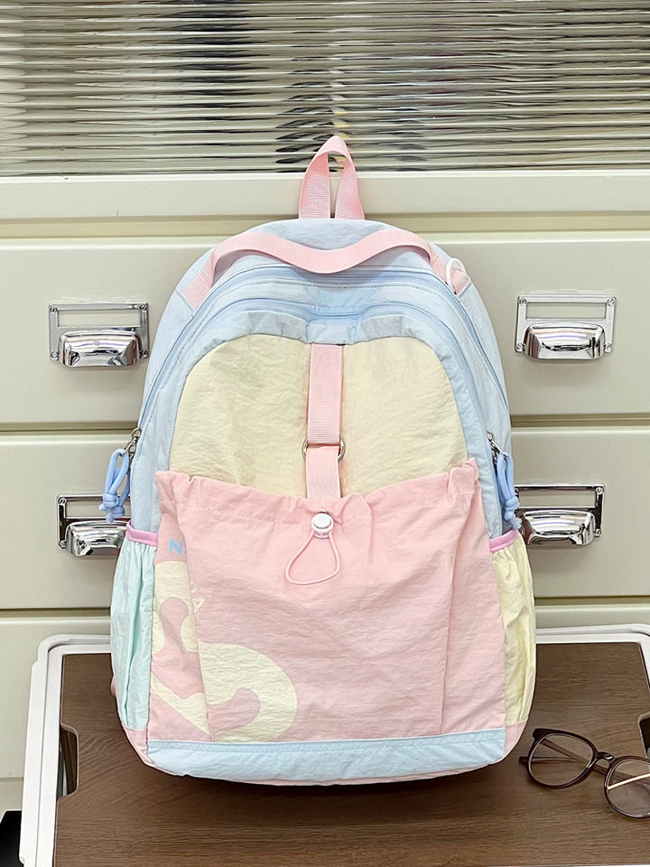 Trendy Color-Block Backpack Kalsten