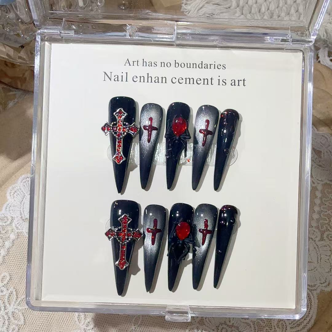 Artistic Press-On Nails