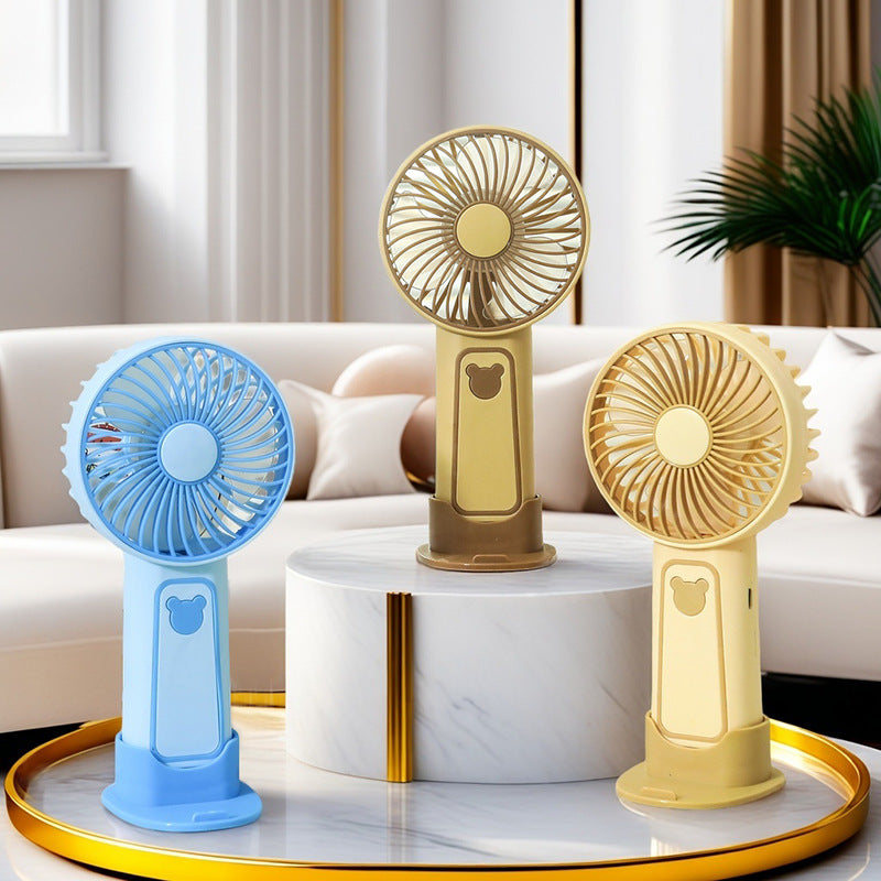 Portable hand fan with cute bear design Kalsten