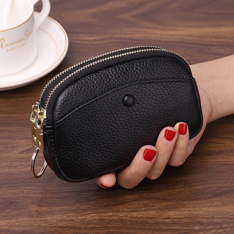 Compact Zippered Coin Holder