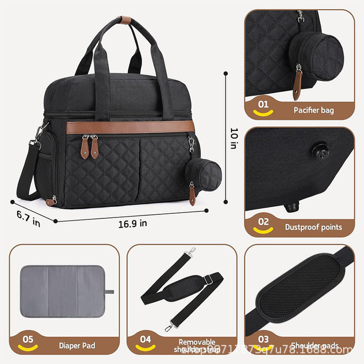 Versatile Quilted Travel Utility Bag Kalsten