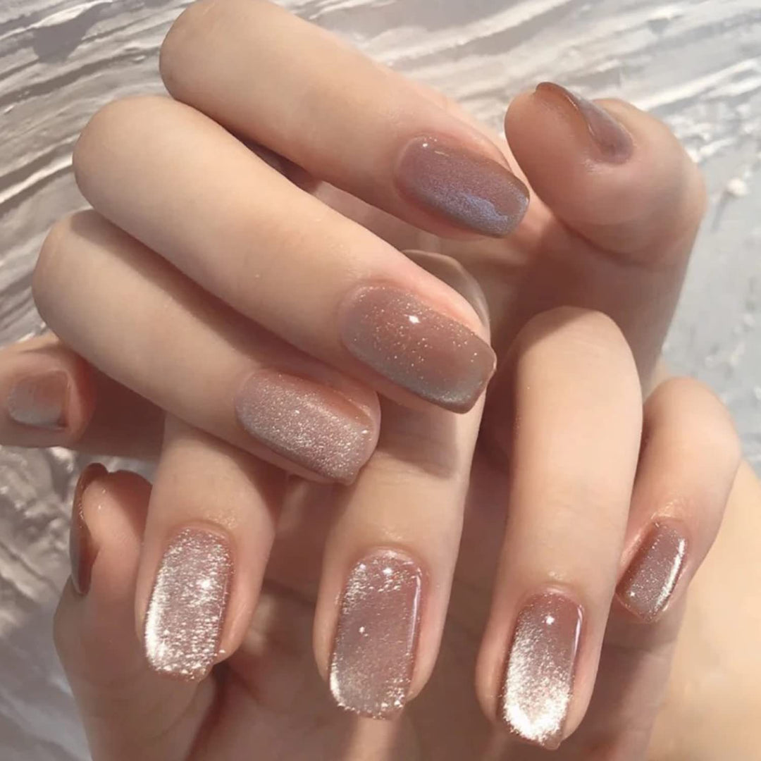 Ombre Glitter Nail Art