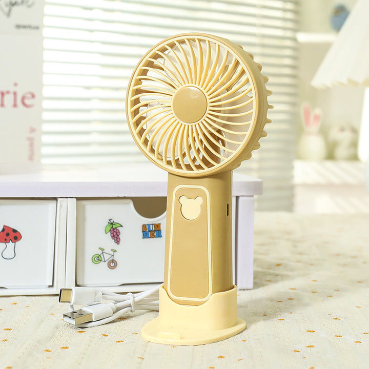 Women's Portable Mini Fan with Flexible Mount and USB Connection Kalsten