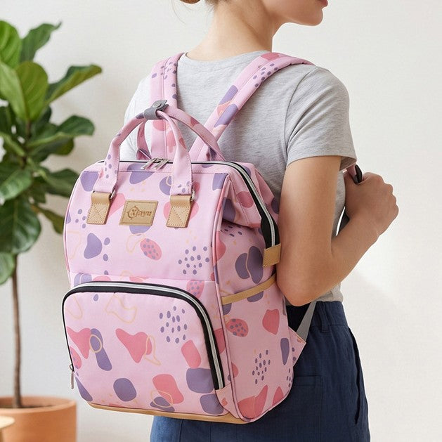 Stylish Multi-Pocket Diaper Backpack Kalsten